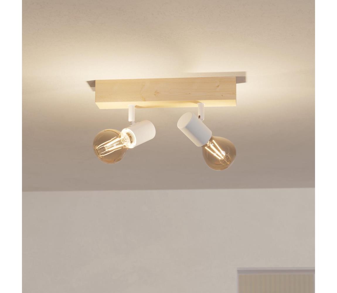 Eglo 99483 - Bodové svietidlo TOWNSHEND 3 2xE27/60W/230V - FSC certifikované