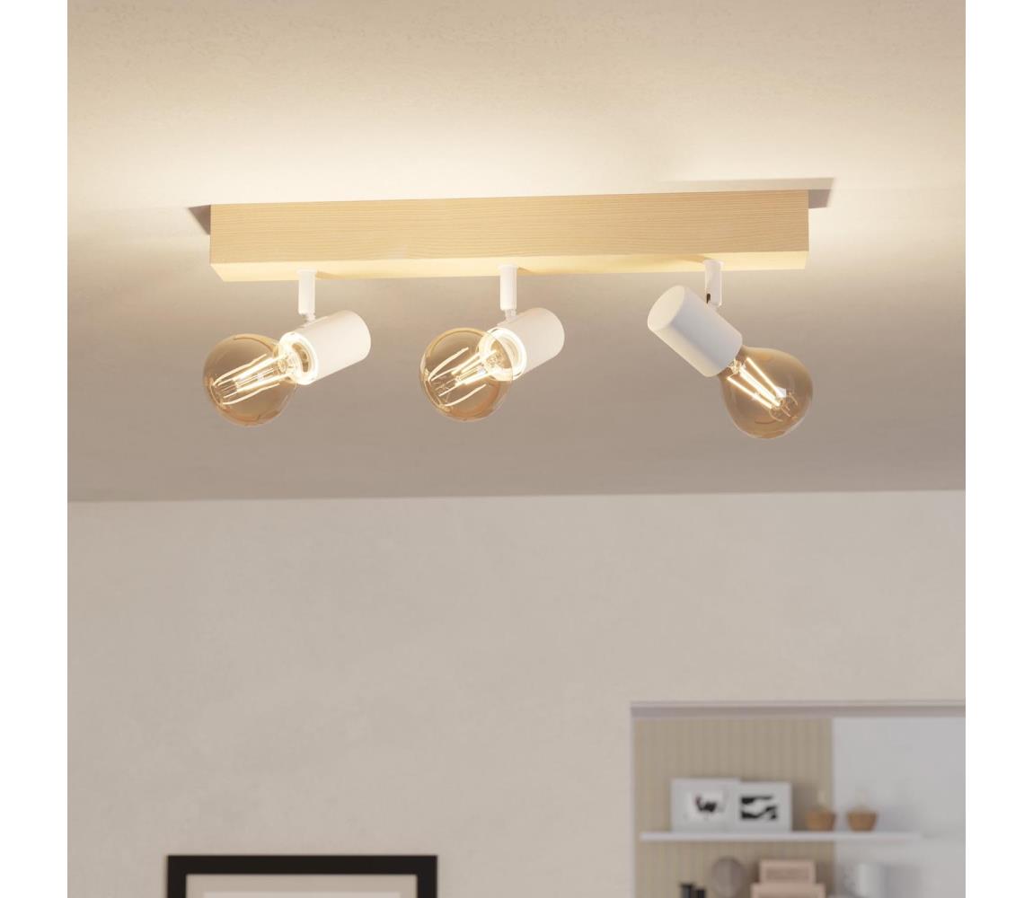 Eglo 99484 - Bodové svietidlo TOWNSHEND 3 3xE27/60W/230V - FSC certifikované