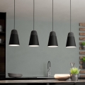 Eglo 99545 - Závesný luster na lanku CANTERRAS 4xE27/40W/230V