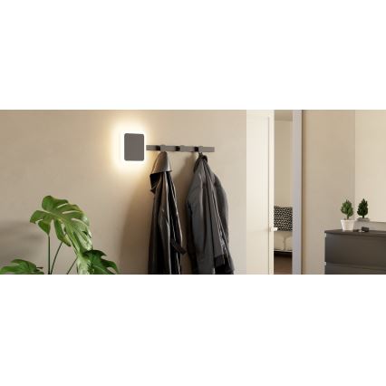 Eglo - LED Nástenný vešiak so svietidlom LED/7,8W/230V