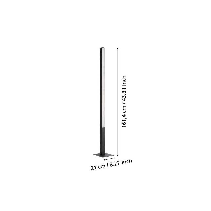 Eglo - LED RGBW Stmievateľná stolná lampa LED/35W/230V 2700-6500K ZigBee