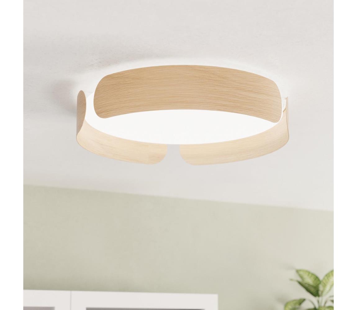 Eglo 99622 - LED stropné svietidlo VALCASOTTO LED/20W/230V pr. 37 cm béžové 99622
