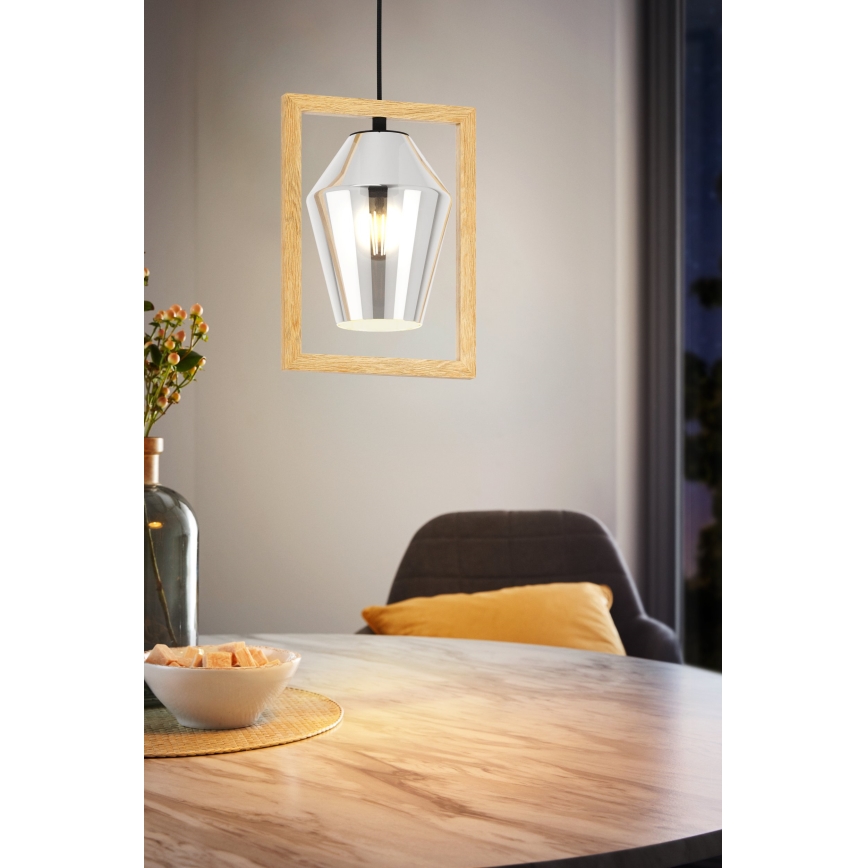 Eglo - Luster na lanku 1xE27/40W/230V