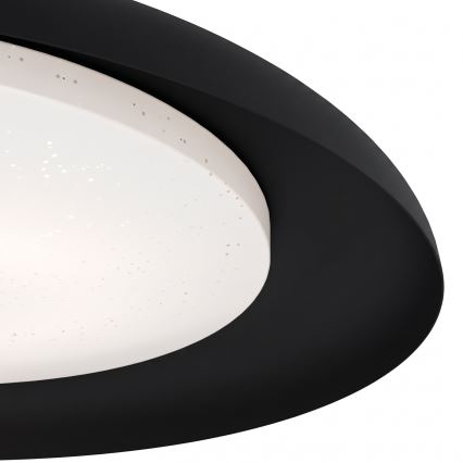 Eglo - LED Stropné svietidlo LED/17,1W/230V čierna