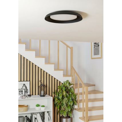 Eglo 99703 - LED stropné svietidlo PENJAMO LED/17,1W/230V čierne