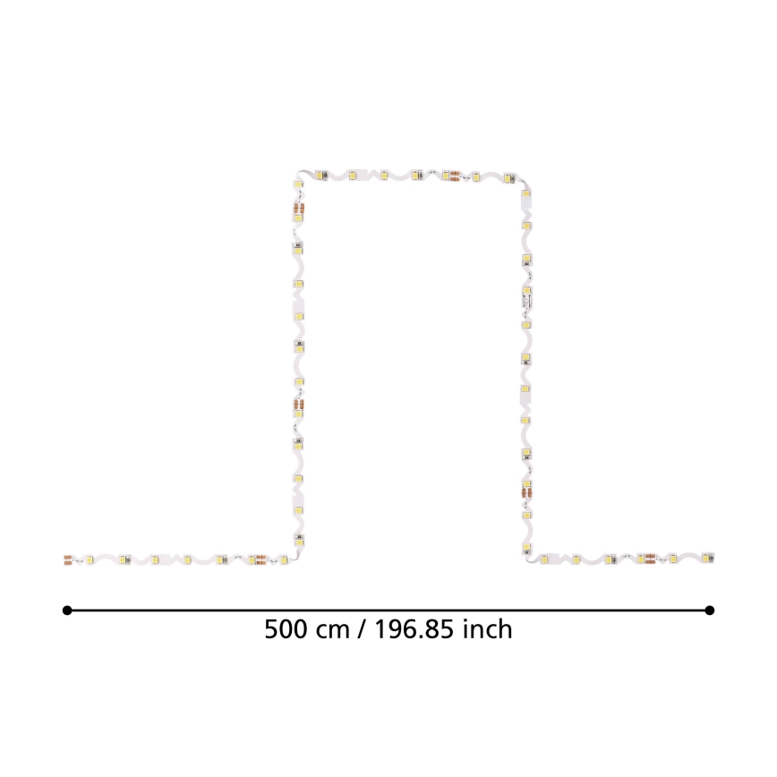 Eglo - LED Pásik 5m LED/27W/24V