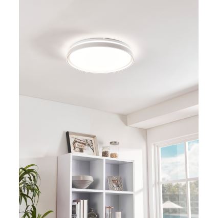 Eglo - LED Stmievateľné stropné svietidlo LED/40W/230V 3000-6500K+ diaľkové ovládanie