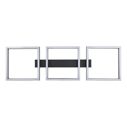 Eglo - LED Stropné svietidlo 3xLED/11,2W/230V čierna