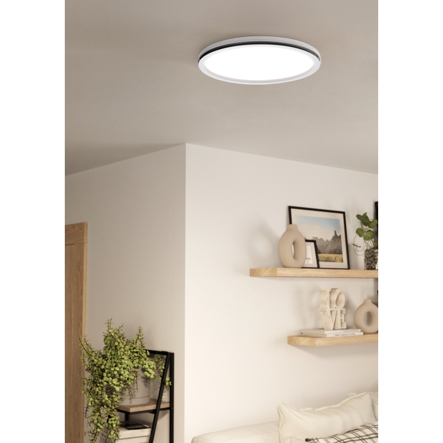 Eglo - LED RGBW Stmievateľné stropné svietidlo LED/22W/230V 3000-6500K + diaľkové ovládanie