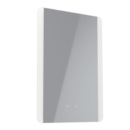 Eglo - LED Kúpeľňové vyhrievané nástenné zrkadlo s podsvietením LED/28W/230V IP44