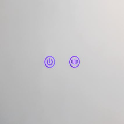 Eglo - LED Kúpeľňové vyhrievané nástenné zrkadlo s podsvietením LED/28W/230V IP44