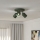 Eglo - Bodové svietidlo 3xE14/40W/230V, priemer 25 cm, zelené