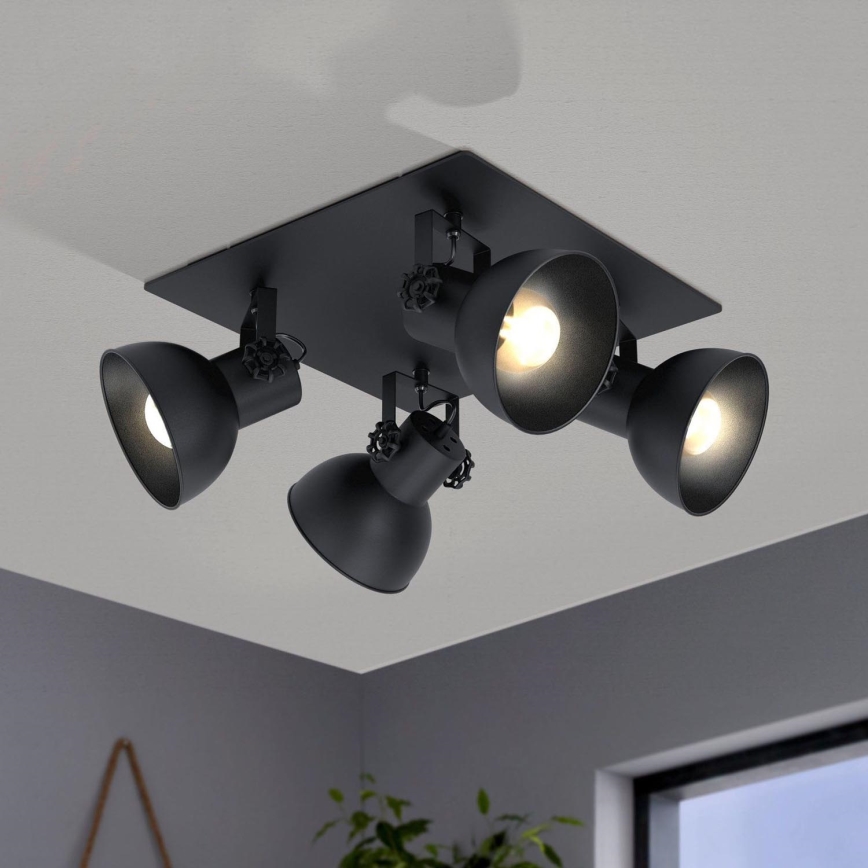 Eglo - Bodové svietidlo 4xE27/40W/230V