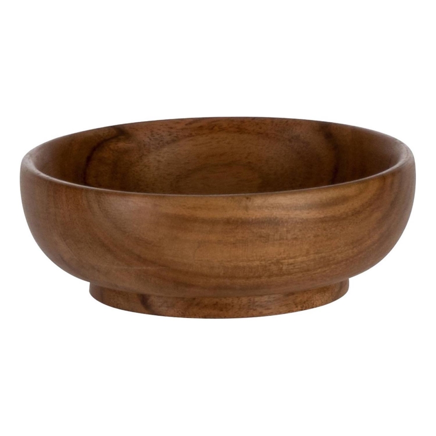 Eglo - Drevená misa pr. 10 cm hnedá