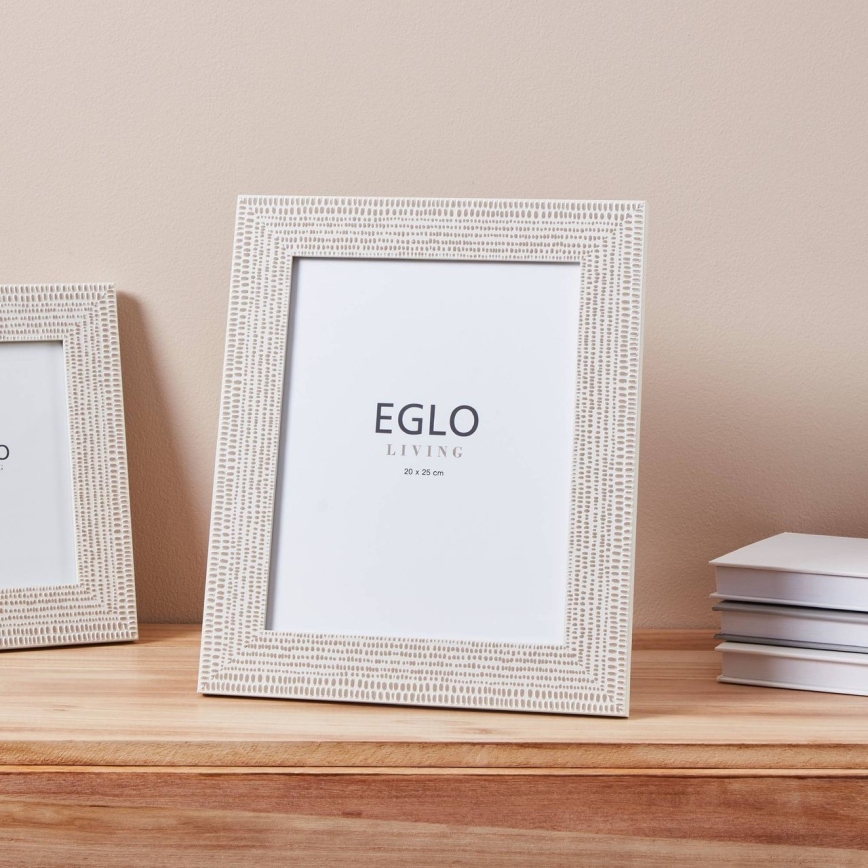 Eglo - Fotorámček 20x25 cm krémová