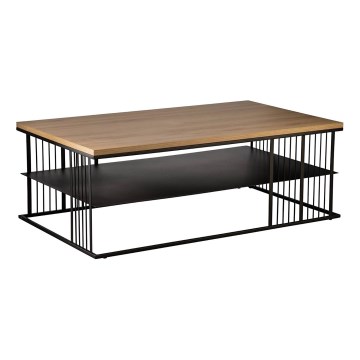 Eglo - Konferenčný stolík 36x100 cm hnedá/čierna - FSC certifikované