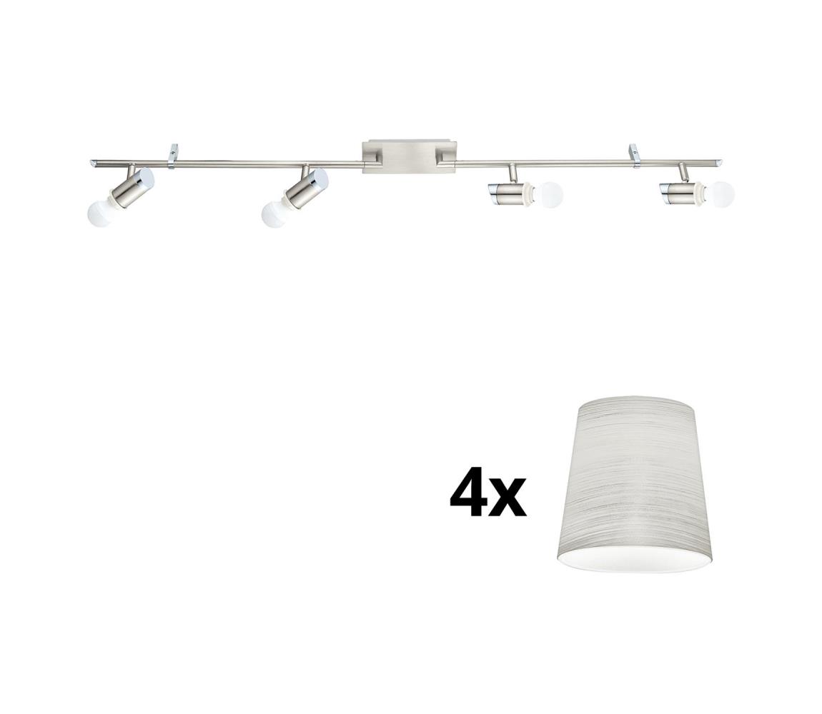 Eglo - LED Bodové svietidlo MY CHOICE 4xE14/4W/230V chróm/krémová