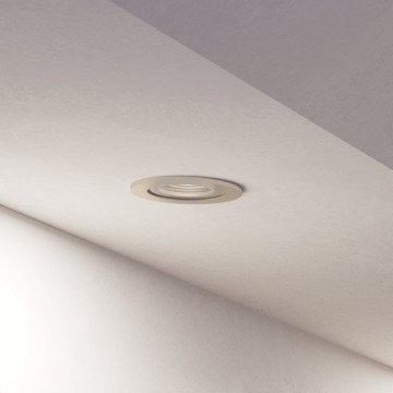 Eglo - LED kúpeľňové podhľadové bodové svietidlo 1xGU10/4,5W/230V IP44 matný chróm