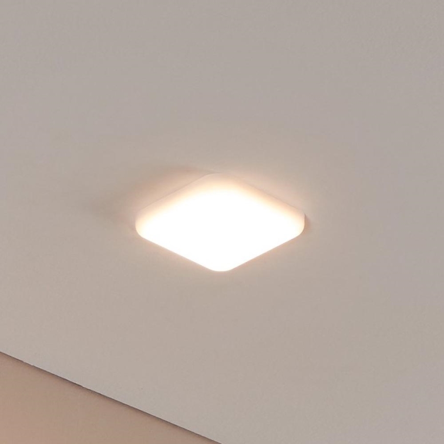 Eglo - LED Kúpeľňové podhľadové svietidlo LED/4,5W/230V 7,5x7,5 cm IP65