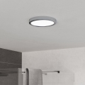 Eglo - LED Kúpeľňové stropné svietidlo LED/11,5W/230V 2700/4000/6500K pr. 21,1 cm IP44 lesklý chróm