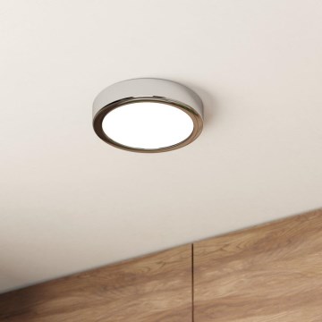 Eglo - LED kúpeľňové stropné svietidlo LED/11W/230V IP44 lesklý chróm priemer 16 cm