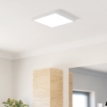 Eglo - LED Kúpeľňové stropné svietidlo LED/13W/230V 29x29 cm IP44 biela