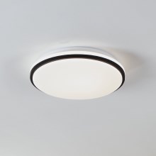 Eglo - LED Kúpeľňové stropné svietidlo LED/15,6W/230V IP44 čierna