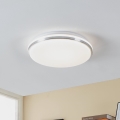 Eglo - LED Kúpeľňové stropné svietidlo LED/15,6W/230V IP44 lesklý chróm