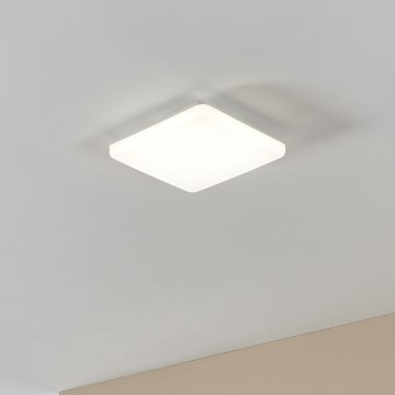 Eglo - LED Kúpeľňové stropné svietidlo LED/16,5W/230V 2700/4000/6500K 26x26 cm IP54 biela