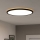 Eglo - LED Kúpeľňové stropné svietidlo LED/16,8W/230V 2700/4000/6500K pr. 50 cm IP44 čierna