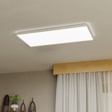 Eglo - LED Kúpeľňové stropné svietidlo LED/17,2W/230V 2700/4000/6500K 30x57 cm IP44 biela