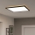 Eglo - LED Kúpeľňové stropné svietidlo LED/17W/230V 2700/4000/6500K 50x50 cm IP44 čierna