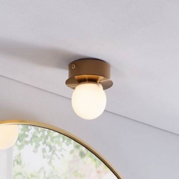 Eglo - LED Kúpeľňové stropné svietidlo LED/3,3W/230V IP44 zlatá
