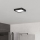Eglo - LED Kúpeľňové stropné svietidlo LED/7W/230V 2700/4000/6500K 15x15 cm IP44 čierne