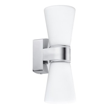Eglo - LED Kúpeľňové svietidlo 2xLED/2,5W/230V IP44