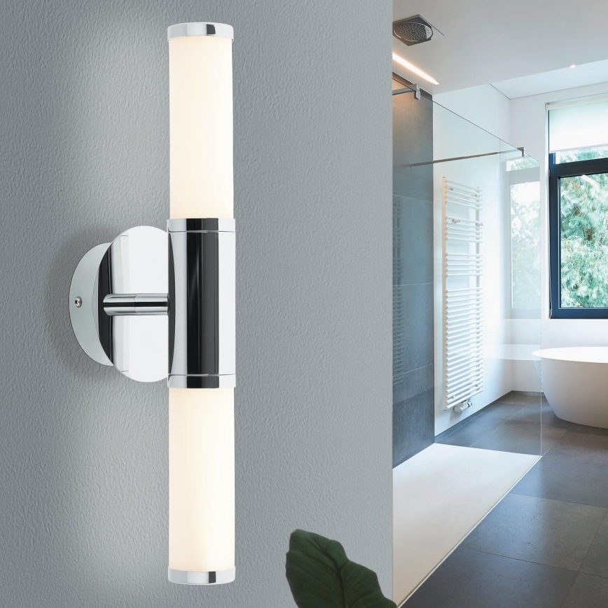 Eglo - LED Kúpeľňové svietidlo 2xLED/4,5W/230V IP44