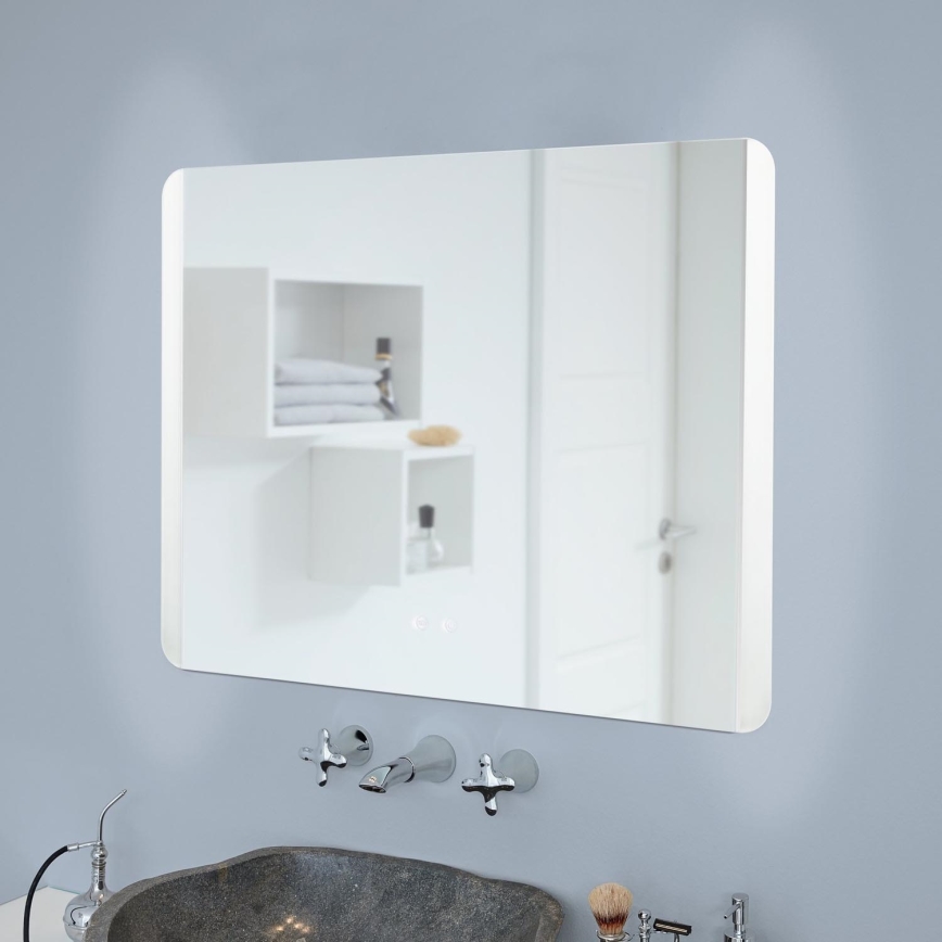 Eglo - LED Kúpeľňové vyhrievané nástenné zrkadlo s podsvietením LED/24W/230V IP44
