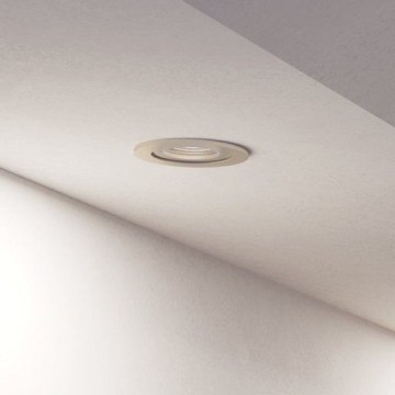 Eglo - LED kúpeľňové zapustené bodové svietidlo 1xGU10/4,5W/230V IP44 matný chróm