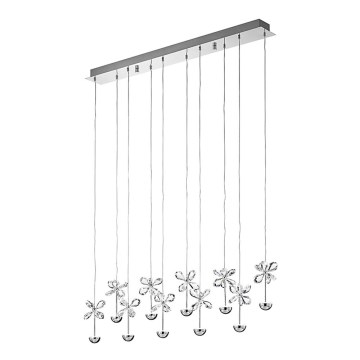 Eglo - LED Luster na lanku 10xLED/2,5W/230V