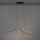 Eglo - LED luster na lanku, 20 W, 230 V, 2700/4000/6500 K, čierny