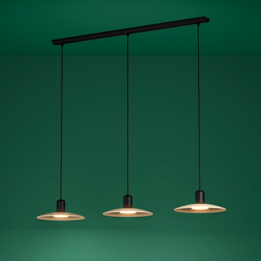 Eglo - LED Luster na lanku 3xGU10/4,6W/230V 3000K