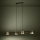 Eglo - LED Luster na lanku 4xGU10/4,6W/230V 3000K zlatá