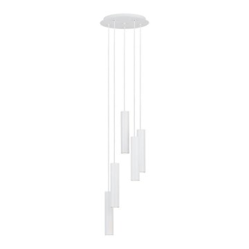 Eglo - LED Luster na lanku 5xGU10/5W/230V