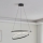 Eglo - LED Luster na lanku LED/42W/230V 3000K čierna