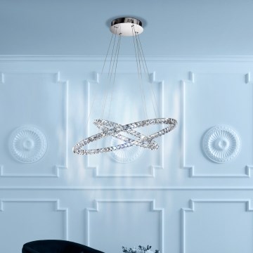 Eglo - LED Luster na lanku LED/56,1W/230V