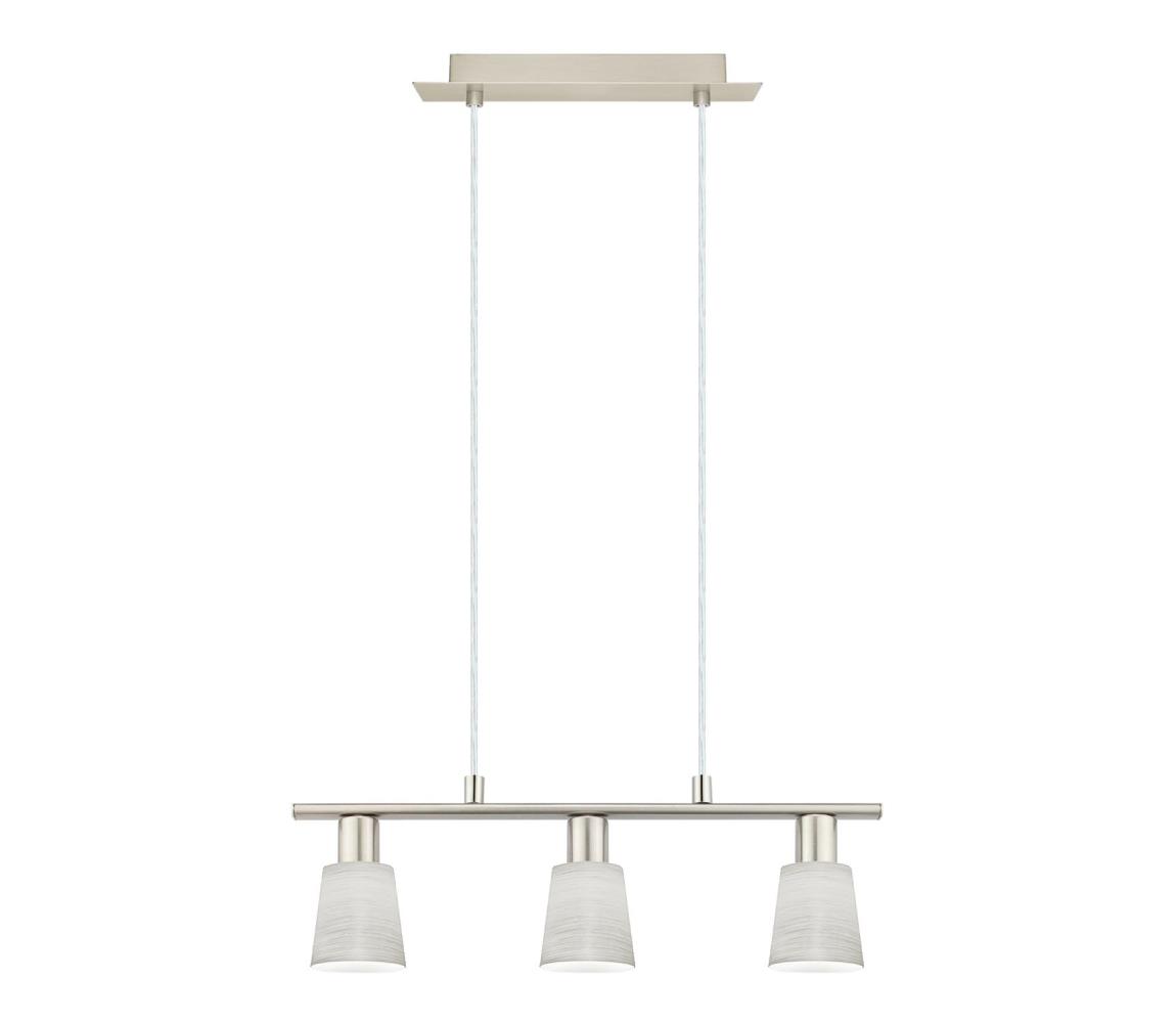 Eglo - LED Luster na lanku MY CHOICE 3xE14/4W/230V chróm/krémová