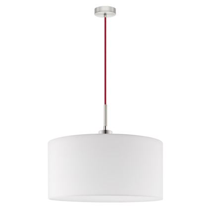 Eglo - LED  Luster na lanku TUNJA 1xE27/60W/230V biela