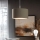 Eglo - LED Luster na lanku TUNJA 1xE27/60W/230V taupe