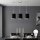 Eglo - LED  Luster na lanku TUNJA 3xE27/60W/230V čierna