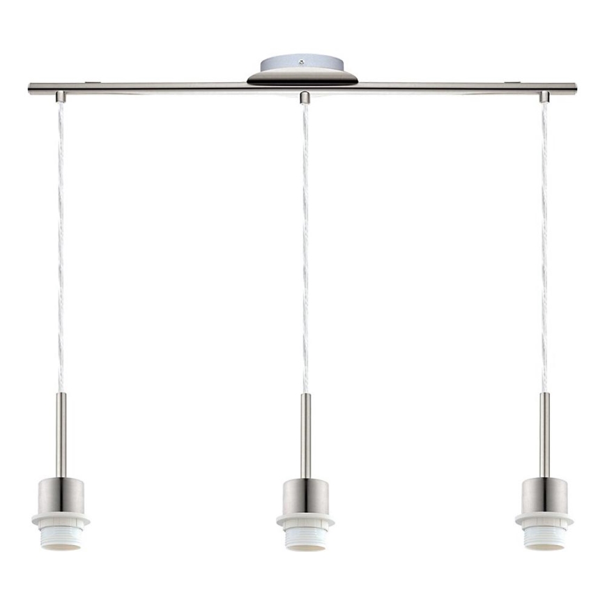 Eglo - LED luster na lanku TUNJA 3xE27/60W/230V krémový